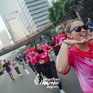 Race photo from SMARTFREN RUN 2026 VIBES
