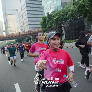 Race photo from SMARTFREN RUN 2026 VIBES