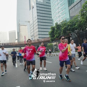 Race photo from SMARTFREN RUN 2026 VIBES