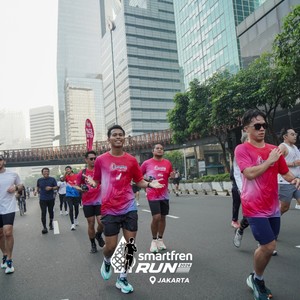 Race photo from SMARTFREN RUN 2026 VIBES