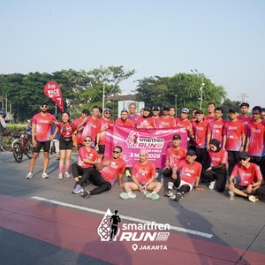 Race photo from SMARTFREN RUN 2026 VIBES