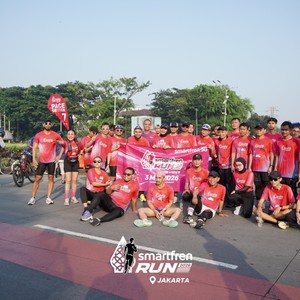 Race photo from SMARTFREN RUN 2026 VIBES