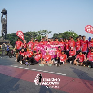 Race photo from SMARTFREN RUN 2026 VIBES