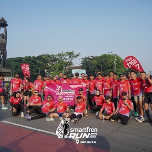 Race photo from SMARTFREN RUN 2026 VIBES