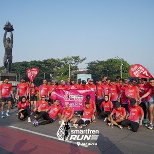 Race photo from SMARTFREN RUN 2026 VIBES