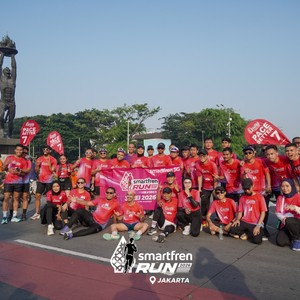 Race photo from SMARTFREN RUN 2026 VIBES