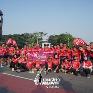 Race photo from SMARTFREN RUN 2026 VIBES