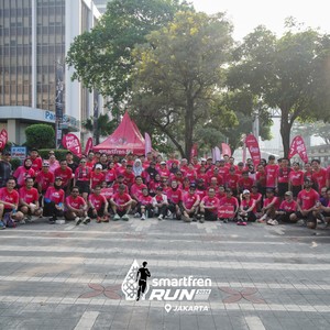 Race photo from SMARTFREN RUN 2026 VIBES