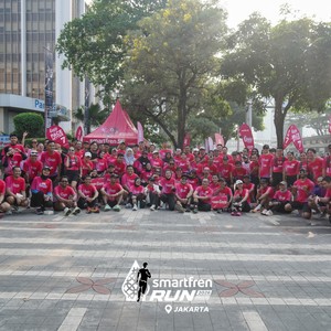 Race photo from SMARTFREN RUN 2026 VIBES