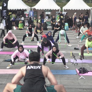 Race photo from Yumaju Berlebarun Besama ASICS