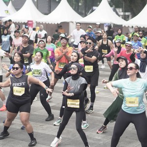 Race photo from Yumaju Berlebarun Besama ASICS