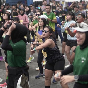 Race photo from Yumaju Berlebarun Besama ASICS