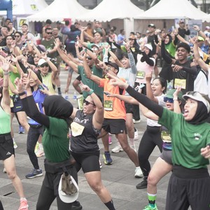 Race photo from Yumaju Berlebarun Besama ASICS
