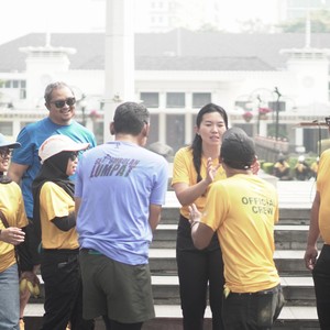Race photo from Yumaju Berlebarun Besama ASICS