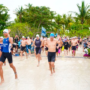 Race photo from Belitung Multisport Festival