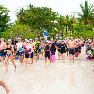 Race photo from Belitung Multisport Festival
