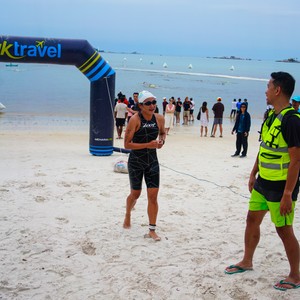 Race photo from Belitung Multisport Festival