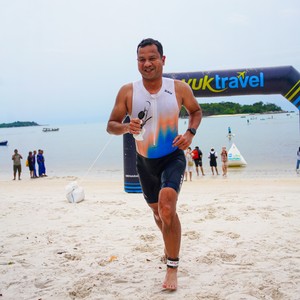 Race photo from Belitung Multisport Festival