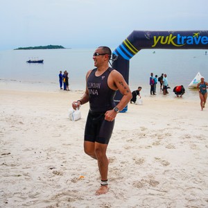 Race photo from Belitung Multisport Festival