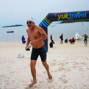 Race photo from Belitung Multisport Festival