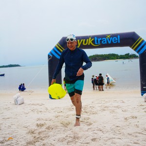 Race photo from Belitung Multisport Festival