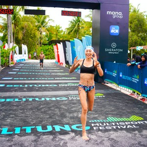 Race photo from Belitung Multisport Festival
