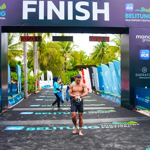 Race photo from Belitung Multisport Festival