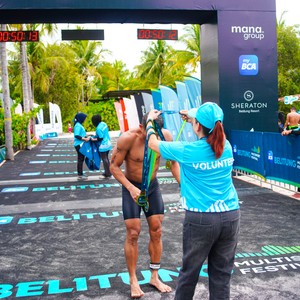 Race photo from Belitung Multisport Festival