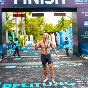 Race photo from Belitung Multisport Festival