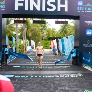 Race photo from Belitung Multisport Festival