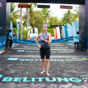 Race photo from Belitung Multisport Festival