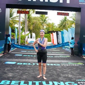 Race photo from Belitung Multisport Festival