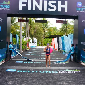Race photo from Belitung Multisport Festival
