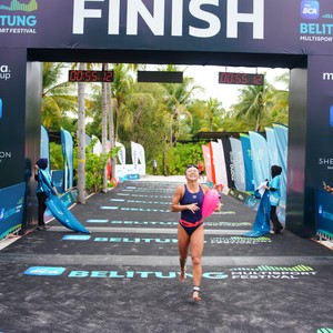 Race photo from Belitung Multisport Festival