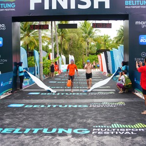 Race photo from Belitung Multisport Festival