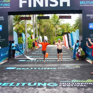 Race photo from Belitung Multisport Festival