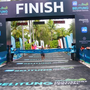 Race photo from Belitung Multisport Festival