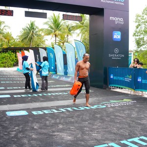 Race photo from Belitung Multisport Festival