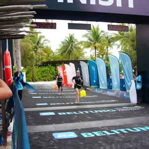 Race photo from Belitung Multisport Festival