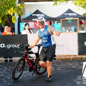 Race photo from Belitung Multisport Festival