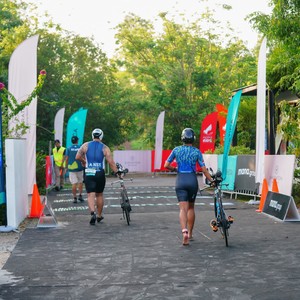 Race photo from Belitung Multisport Festival