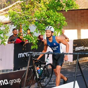 Race photo from Belitung Multisport Festival