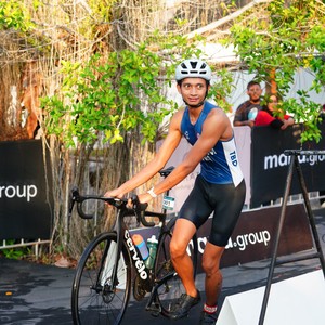 Race photo from Belitung Multisport Festival