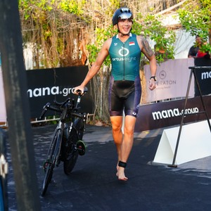 Race photo from Belitung Multisport Festival