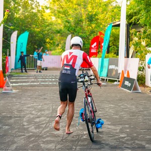 Race photo from Belitung Multisport Festival
