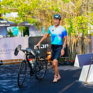 Race photo from Belitung Multisport Festival