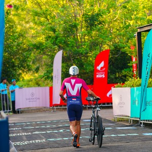 Race photo from Belitung Multisport Festival