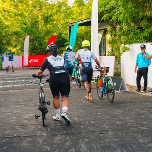 Race photo from Belitung Multisport Festival