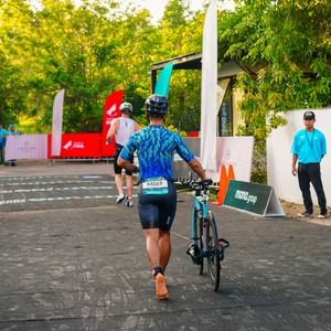 Race photo from Belitung Multisport Festival