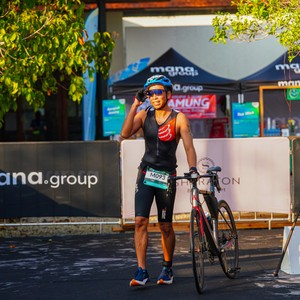 Race photo from Belitung Multisport Festival